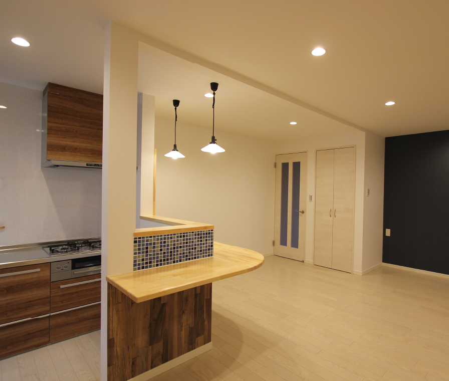 リノベーションにより部屋の大きさを広げられます