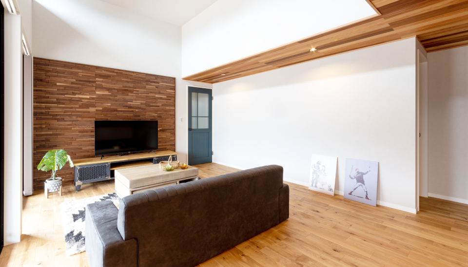 開放感のあるリビング