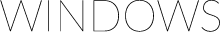 windows